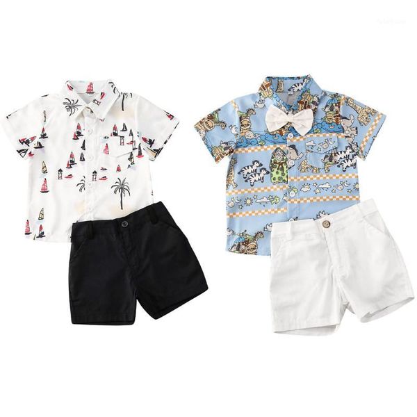 1-6y summer toddler baby boys cartoon animal floral print bowtie shirts +shorts gentleman party outfits boys clothing1, White
1-6y summer toddler baby boys cartoon animal floral print bowtie shirts +shorts gentleman party outfits boys clothing1, White