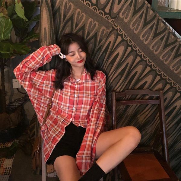 lantern sleeves plaid shirt women's shirts ulzzang japanese kawaii ladies vintage female korean harajuku clothes for women1, White
lantern sleeves plaid shirt women's shirts ulzzang japanese kawaii ladies vintage female korean harajuku clothes for women1, White
