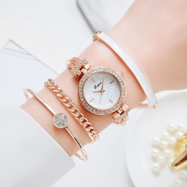 lvpai brand luxury rose gold diamond women bracelet watches fashion quartz watches ladies casual wrist watch set dropshiping, Slivery;brown
lvpai brand luxury rose gold diamond women bracelet watches fashion quartz watches ladies casual wrist watch set dropshiping, Slivery;brown