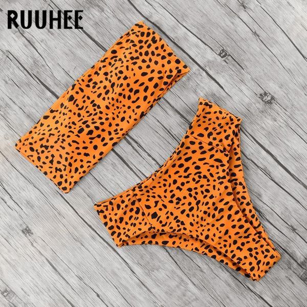 bikinis set ruuhee leopard bandeau bikini swimwear women swimsuit high waist with pads bathing suit push up beach wear biquini1
bikinis set ruuhee leopard bandeau bikini swimwear women swimsuit high waist with pads bathing suit push up beach wear biquini1