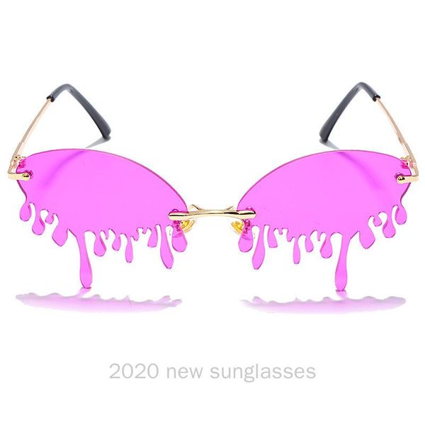 funny sunglasses women fashion gold red vintage sun glasses for men rimless candy color party summer women's purple shades nx, White;black
funny sunglasses women fashion gold red vintage sun glasses for men rimless candy color party summer women's purple shades nx, White;black
