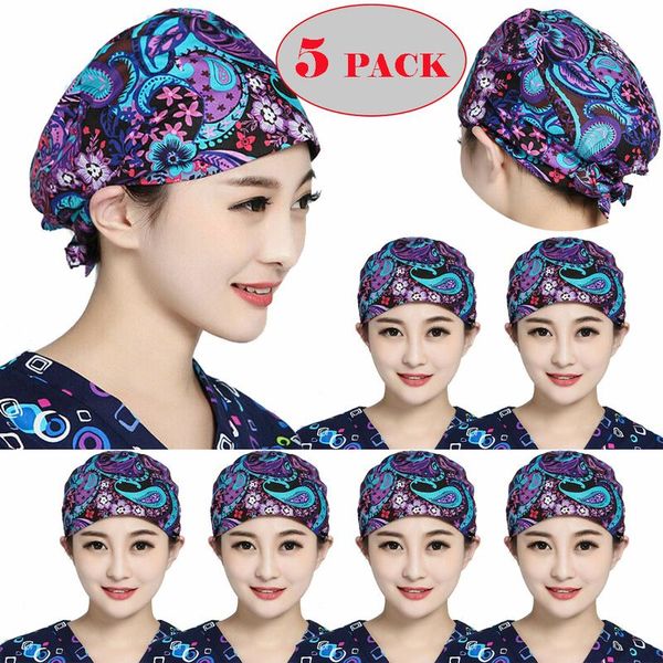 5pcs/lot wholesale women men scrub hats with sweatband printed reuseable working caps adjustable bandage hair cover head wear, Blue;gray
5pcs/lot wholesale women men scrub hats with sweatband printed reuseable working caps adjustable bandage hair cover head wear, Blue;gray