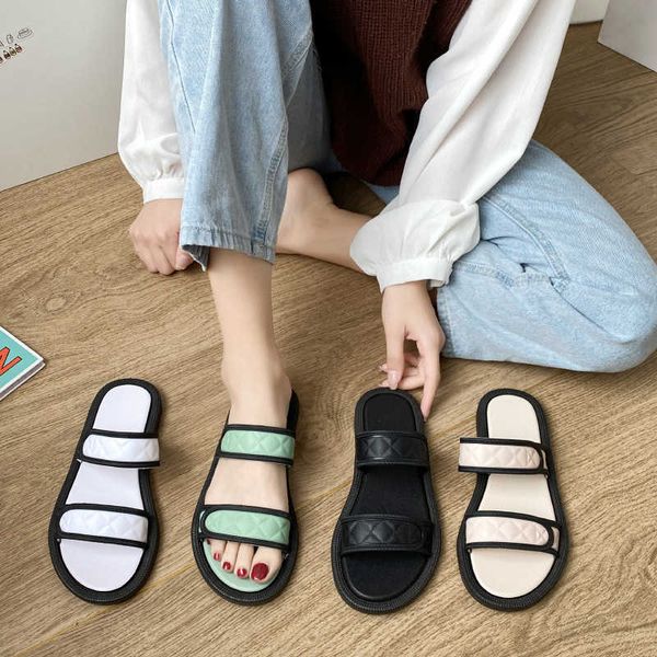 slippers summer indoor simple women's sandals home bath non slip bathroom soft bottom outdoor beach shoes, Black
slippers summer indoor simple women's sandals home bath non slip bathroom soft bottom outdoor beach shoes, Black