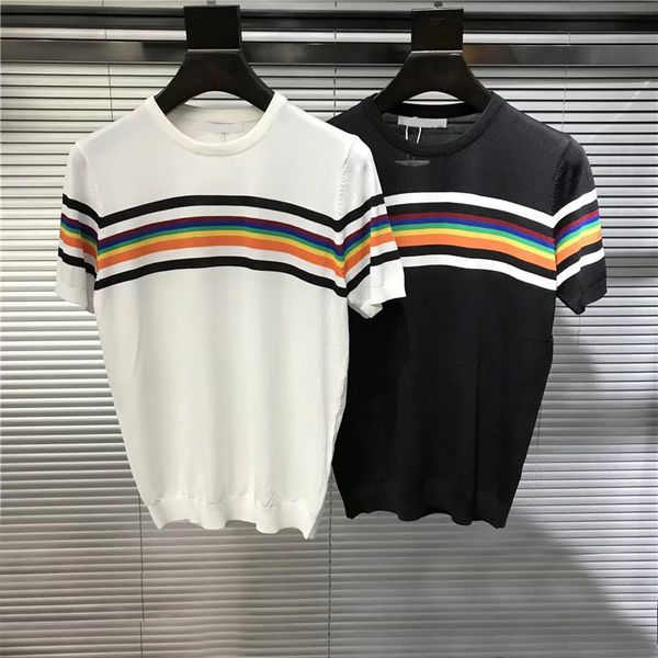 lr-3318 2022 designer men fashion t shirts new spring summer short sleeve striped t-shirt for men casual streetwear, White;black
lr-3318 2022 designer men fashion t shirts new spring summer short sleeve striped t-shirt for men casual streetwear, White;black