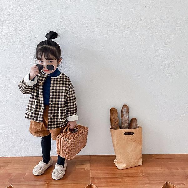 winter cute girls fashion plaid quilted short jackets 2020 kids warm casual coats 1-7y, Blue;gray
winter cute girls fashion plaid quilted short jackets 2020 kids warm casual coats 1-7y, Blue;gray
