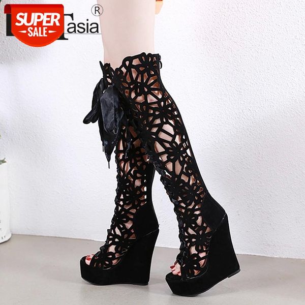 doratasia ladies street fashion knee high summer boots high wedges sandals women cool platform gladiator shoes woman #ey0q, Black
doratasia ladies street fashion knee high summer boots high wedges sandals women cool platform gladiator shoes woman #ey0q, Black