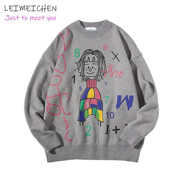 leimeichen cartoon printed sweater men 2020 winter harajuku cute sweater women men's casual o-neck streetwear, White;black
leimeichen cartoon printed sweater men 2020 winter harajuku cute sweater women men's casual o-neck streetwear, White;black
