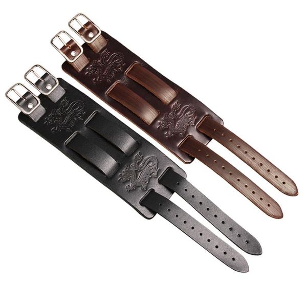 ubeauty wide genuine leather wrap bangles punk rock vintage mens bracelets double studded charm leather bracelet for men jewelry, Golden;silver
ubeauty wide genuine leather wrap bangles punk rock vintage mens bracelets double studded charm leather bracelet for men jewelry, Golden;silver