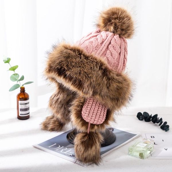 winter women's hat earflap hats warm soft russian ushanka thicken trapper snow ski cap warm cap, Blue;gray
winter women's hat earflap hats warm soft russian ushanka thicken trapper snow ski cap warm cap, Blue;gray