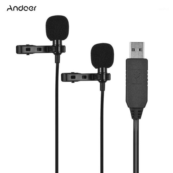 andoer 1.5m/4.5m/6m usb dual-head lavalier lapel microphone clip-on omnidirectional computer mic for windows mac video recording1
andoer 1.5m/4.5m/6m usb dual-head lavalier lapel microphone clip-on omnidirectional computer mic for windows mac video recording1