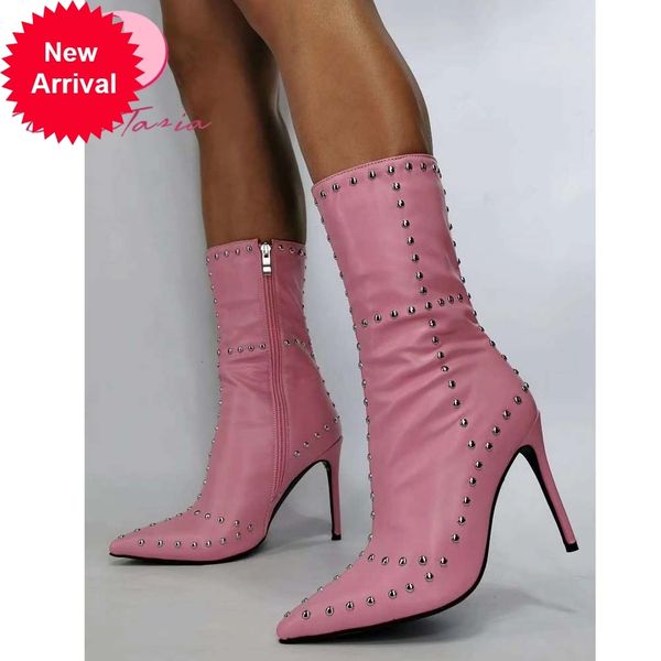 2021 the new big size 36-43 new female thin heels high ankles fashion rebite to boots women's shoes n9y5, Black
2021 the new big size 36-43 new female thin heels high ankles fashion rebite to boots women's shoes n9y5, Black