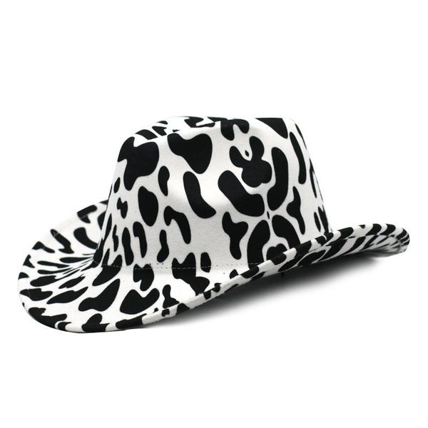 double-sided cow pattern hat women's rolled-brim fedora hat western cowboy felt winter thick warmth ladies jazz, Blue;gray
double-sided cow pattern hat women's rolled-brim fedora hat western cowboy felt winter thick warmth ladies jazz, Blue;gray