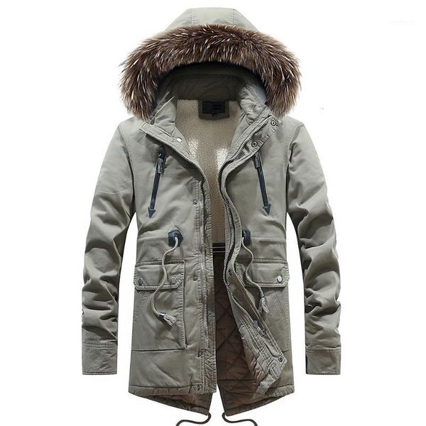 2020 winter men casual long fur collar hooded fleece jacket parkas men fashion adjustable waist warm thick pocket parkas1, Black
2020 winter men casual long fur collar hooded fleece jacket parkas men fashion adjustable waist warm thick pocket parkas1, Black