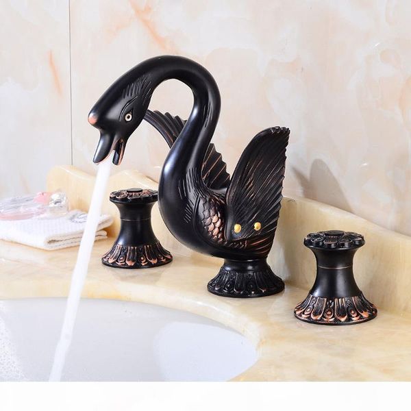 widespread basin faucets brass luxury golden black bronze swan deck mounted bathroom sink faucets 3 hole and cold water taps
widespread basin faucets brass luxury golden black bronze swan deck mounted bathroom sink faucets 3 hole and cold water taps