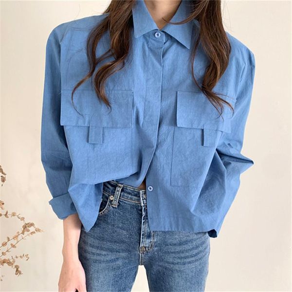 women's blouses & shirts vintage solid womens collar blouse autumn ladies longsleeves elegant white blue female loose street clothing
women's blouses & shirts vintage solid womens collar blouse autumn ladies longsleeves elegant white blue female loose street clothing