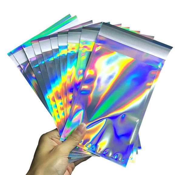 100pcs laser self sealing plastic envelopes mailing storage bags holographic gift jewelry poly adhesive courier packaging bags wmtoik
100pcs laser self sealing plastic envelopes mailing storage bags holographic gift jewelry poly adhesive courier packaging bags wmtoik
