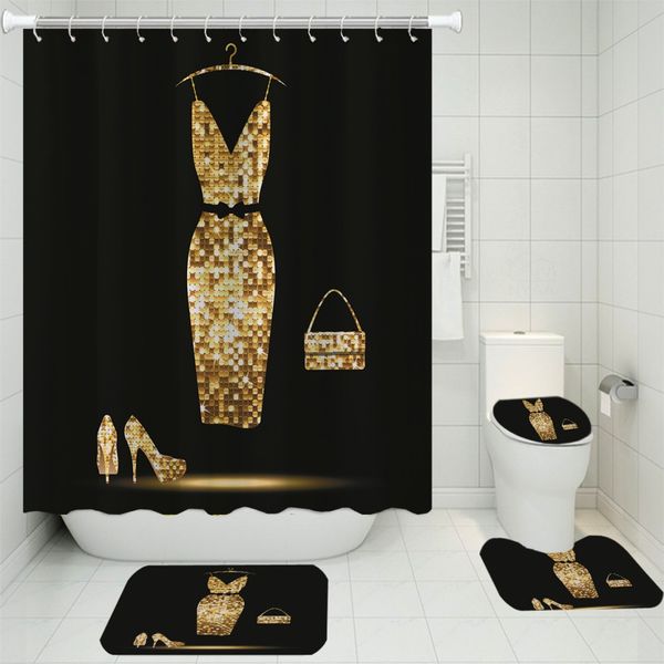 printed shower curtain kit/toilet mat/shower curtain/floor mat/u-shaped mat/anti-slip floor mat waterproof shower curtain
printed shower curtain kit/toilet mat/shower curtain/floor mat/u-shaped mat/anti-slip floor mat waterproof shower curtain