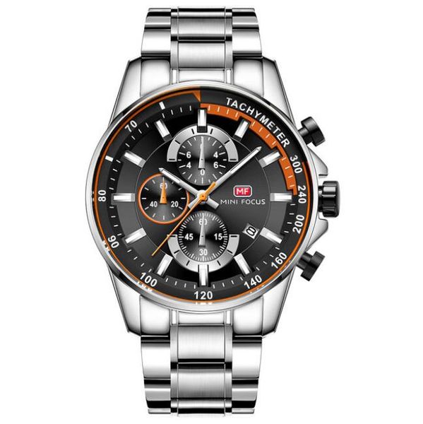 speical time silver black watches men's brand fashion causal quartz wristwatch stainless steel band clock male watch reloj hombres, Slivery;brown
speical time silver black watches men's brand fashion causal quartz wristwatch stainless steel band clock male watch reloj hombres, Slivery;brown