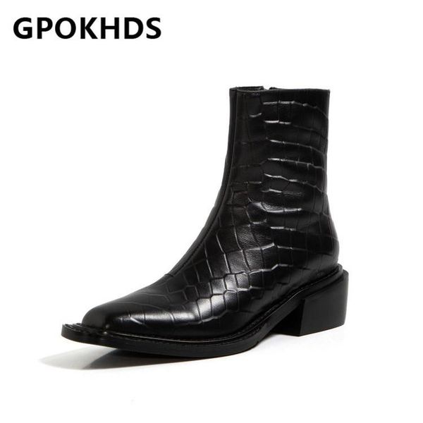 boots gpokhds 2021 women ankle cow leather winter short plush square toe zipper med heels female riding size 40, Black
boots gpokhds 2021 women ankle cow leather winter short plush square toe zipper med heels female riding size 40, Black