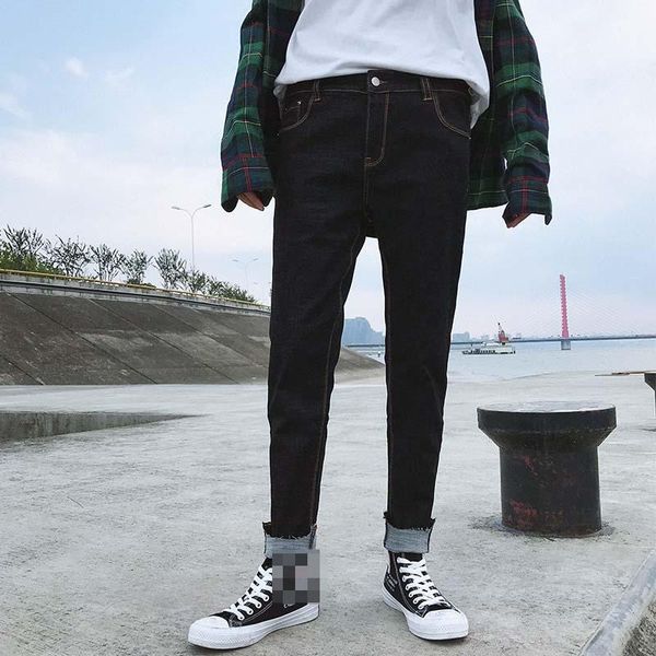 men's jeans man's skinny pant casual trousers 2021 style in spring and summer dark blue pure black size 27-361
men's jeans man's skinny pant casual trousers 2021 style in spring and summer dark blue pure black size 27-361