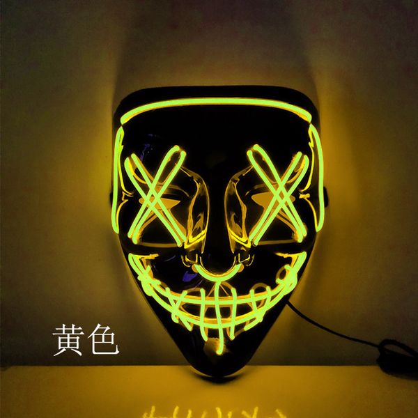 halloween led luminescent mask halloween role-playing costume masks dj party light up masks glow in dark 10 colors to choose kkk
halloween led luminescent mask halloween role-playing costume masks dj party light up masks glow in dark 10 colors to choose kkk