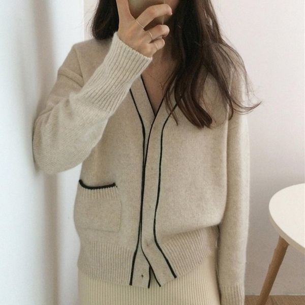 2021 new 2021 winter spring women's sweaters fashionable knitwear korean knitted ladies covered button cardigans lsz3, White;black
2021 new 2021 winter spring women's sweaters fashionable knitwear korean knitted ladies covered button cardigans lsz3, White;black