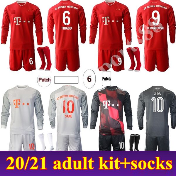 20 21 long sleeves bayern men soccer jersey home sane lewandowski thiago 2020 2021 hernandez coutinho kit uniforms full set football, Black
20 21 long sleeves bayern men soccer jersey home sane lewandowski thiago 2020 2021 hernandez coutinho kit uniforms full set football, Black