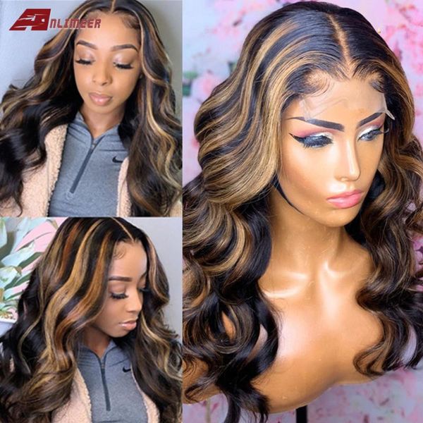 highlights colored 180% lace front human hair wig body wave pre plucked with baby hair t deep part bleached knots brazilian remy, Black;brown
highlights colored 180% lace front human hair wig body wave pre plucked with baby hair t deep part bleached knots brazilian remy, Black;brown
