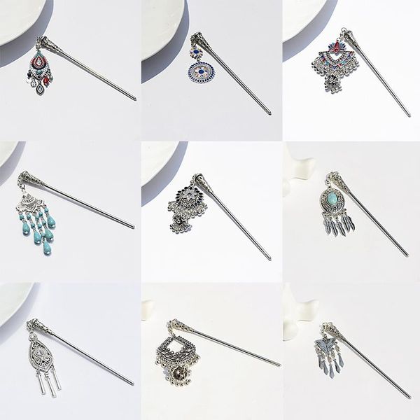 boho vintage ethnic gypsy tibet silver plated long carved flower stone beads tassel hair sticks for women hair pins accessories, Golden;silver
boho vintage ethnic gypsy tibet silver plated long carved flower stone beads tassel hair sticks for women hair pins accessories, Golden;silver