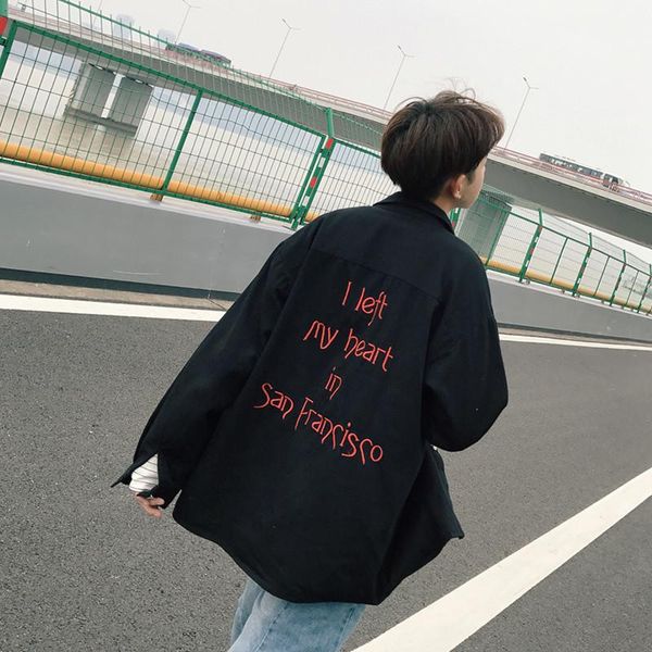 men's jackets fall collection leisure school ethos youth fashion back color contrast embroidered men s lapel jacket streetwear, Black;brown
men's jackets fall collection leisure school ethos youth fashion back color contrast embroidered men s lapel jacket streetwear, Black;brown