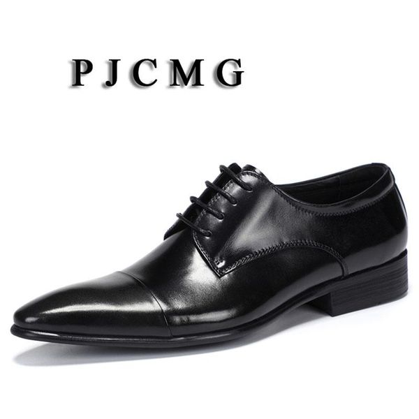 dress shoes pjcmg fashion comfortable black/brown genuine leather lace-up pointed toe flat man casual classic gentleman
dress shoes pjcmg fashion comfortable black/brown genuine leather lace-up pointed toe flat man casual classic gentleman