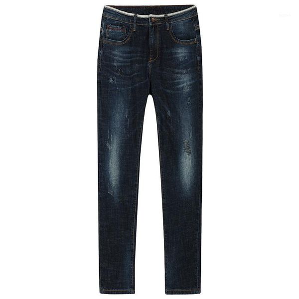 2019 new autumn mens fashion ripped denim pants patch hole blue color for man's slim biker long jeans male brand trousers 66111
2019 new autumn mens fashion ripped denim pants patch hole blue color for man's slim biker long jeans male brand trousers 66111