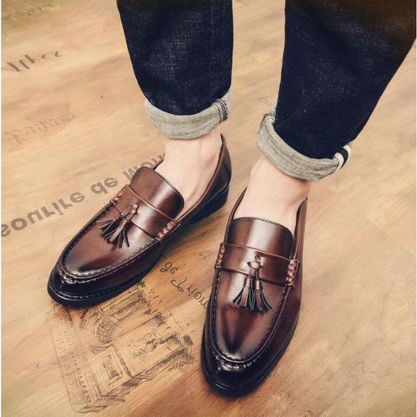 2020 new men flat black formal shoe slip on leather shoes men dress loafer driving lazy shoes a53-07
2020 new men flat black formal shoe slip on leather shoes men dress loafer driving lazy shoes a53-07