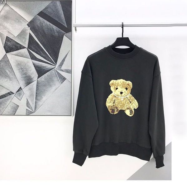 new winter 2020 fashion brand 3d embroidery violence bear design letter badge pullover sweater long sleeve for men and women
new winter 2020 fashion brand 3d embroidery violence bear design letter badge pullover sweater long sleeve for men and women