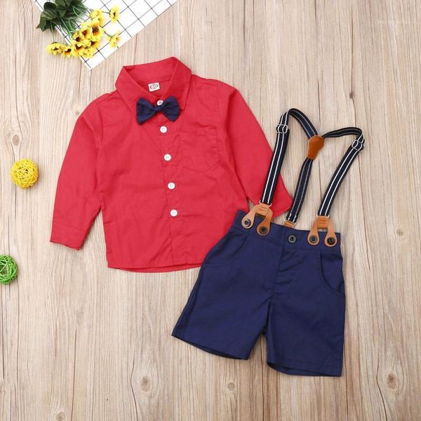 clothing sets 2pieces toddler kids baby boys clothes gentleman shirt + suspender shorts casual outfits set1, White
clothing sets 2pieces toddler kids baby boys clothes gentleman shirt + suspender shorts casual outfits set1, White