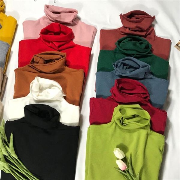 autumn winter sweater 2020 bottom shirt womens turtleneck knit sweater women slim heap collar womens wool pullovers, White;black
autumn winter sweater 2020 bottom shirt womens turtleneck knit sweater women slim heap collar womens wool pullovers, White;black