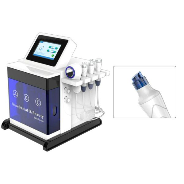 2020 5 in 1 hydrogen oxygen jet facial machine oxygen sprayer cool hammer rf face lifting machine 002