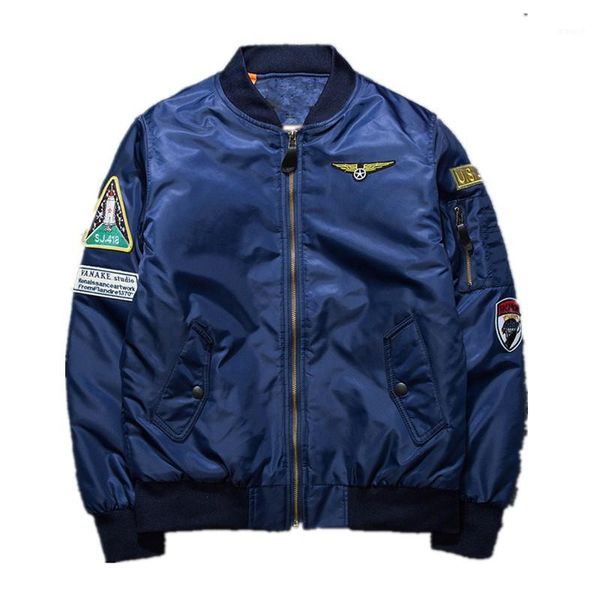 nice bomber men jacket thick hip patch designs slim fit pilot bomber jacket coat1, Black;brown
nice bomber men jacket thick hip patch designs slim fit pilot bomber jacket coat1, Black;brown