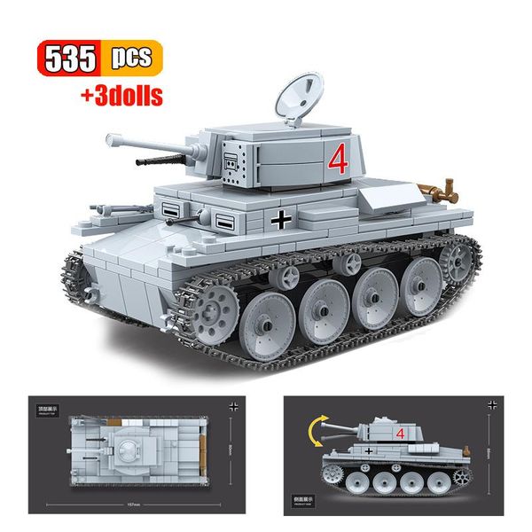 535pcs military technic germany building blocks set weapon ww2 tank army figure soldiers educational toys for children wmtcto rimmer
535pcs military technic germany building blocks set weapon ww2 tank army figure soldiers educational toys for children wmtcto rimmer