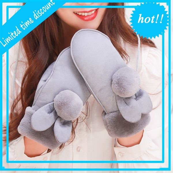 winter and suede thickened warm women' hang neck korean fashion students' stew gloves, Blue;gray
winter and suede thickened warm women' hang neck korean fashion students' stew gloves, Blue;gray