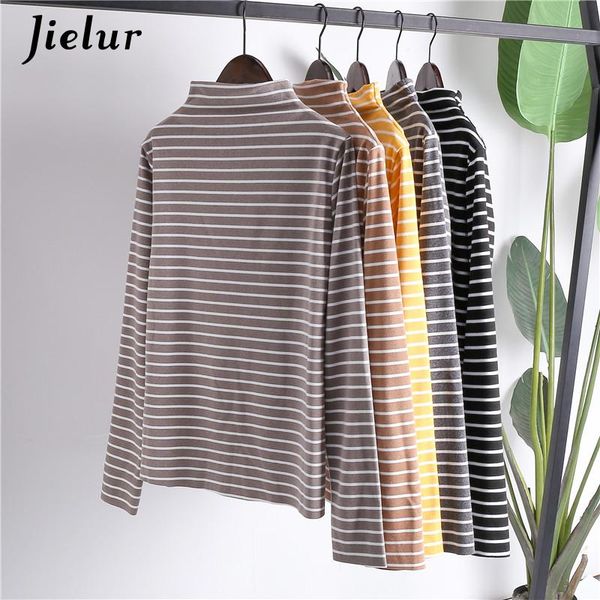 autumn tshirt women loose basic korean new stripe thick t-shirt winter femme long sleeve chic turtleneck t shirt s-3xl, White
autumn tshirt women loose basic korean new stripe thick t-shirt winter femme long sleeve chic turtleneck t shirt s-3xl, White