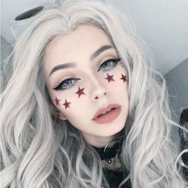 women in europe and the united states have long curls, waves, curls, black and gray dyed wigs
women in europe and the united states have long curls, waves, curls, black and gray dyed wigs