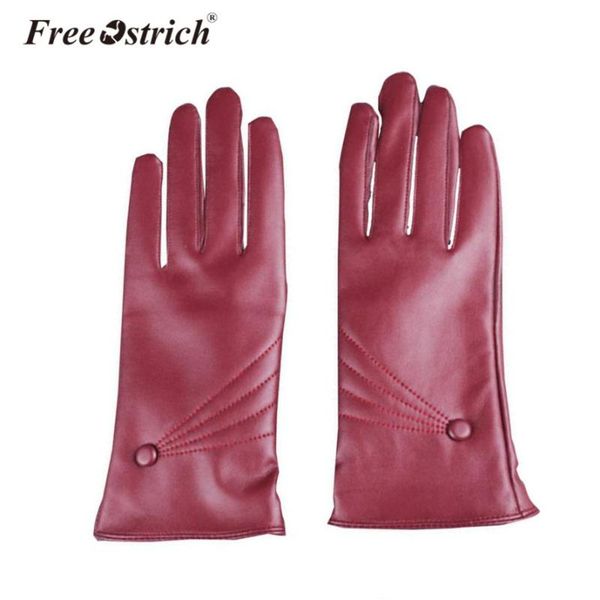 ostrich pu gloves women winter touch screen soft smartphone wrist gloves for mobile phone tablet pad l1825, Blue;gray 
ostrich pu gloves women winter touch screen soft smartphone wrist gloves for mobile phone tablet pad l1825, Blue;gray