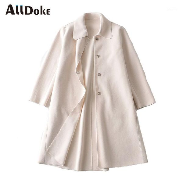 alldoke women winter long coat casual turn-down collar covered button long sleeve white warm jacket woolen coats veste femme1, Black
alldoke women winter long coat casual turn-down collar covered button long sleeve white warm jacket woolen coats veste femme1, Black