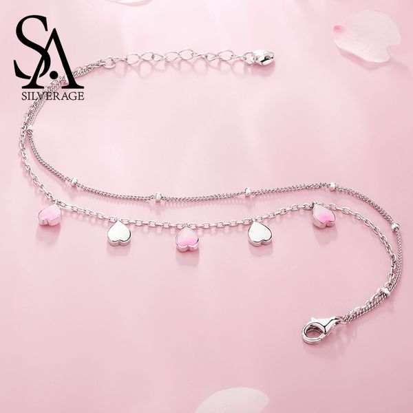 sa silverage s925 sterling silver cherry blossom petal bracelets bangles for women female simple bracelet jewelery party gifts 1028, Black
sa silverage s925 sterling silver cherry blossom petal bracelets bangles for women female simple bracelet jewelery party gifts 1028, Black