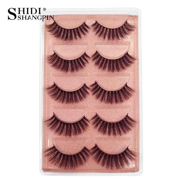 5 pairs/box 3d mink lashes 100% cruelty lashes handmade false eyelashes natural long eye lashes for makeups cilio maquiagem wmteal
5 pairs/box 3d mink lashes 100% cruelty lashes handmade false eyelashes natural long eye lashes for makeups cilio maquiagem wmteal