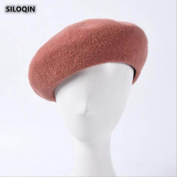 siloqin beret for women autumn winter fashion warm berets solid color wild personality elegant ladies brand casual hat casquette, Blue;gray
siloqin beret for women autumn winter fashion warm berets solid color wild personality elegant ladies brand casual hat casquette, Blue;gray