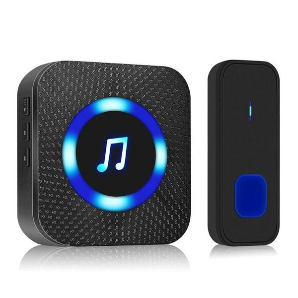 led wireless doorbell 1000ft smart remote door bell waterproof adjustable volume with battery for house yard outdoor
led wireless doorbell 1000ft smart remote door bell waterproof adjustable volume with battery for house yard outdoor