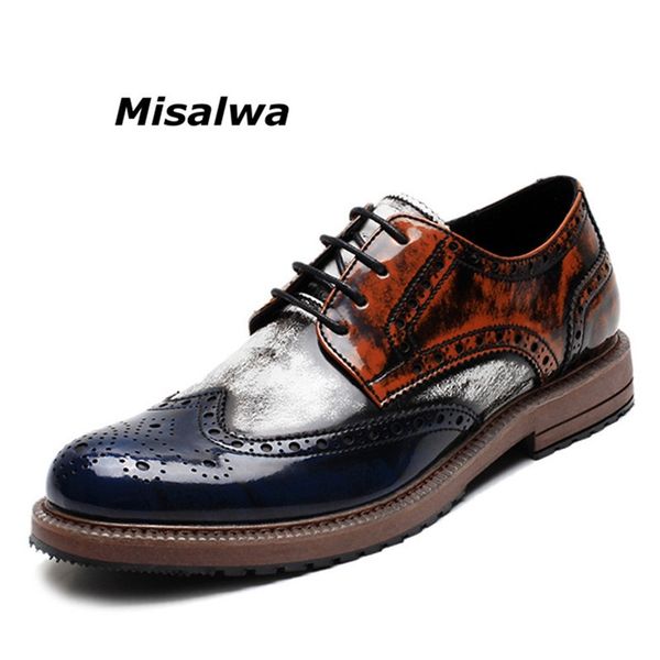 misalwa italy men's prince classic wingtip dress shoes blue white wedding party male formal oxford brogue shoes drop ship y200420, Black
misalwa italy men's prince classic wingtip dress shoes blue white wedding party male formal oxford brogue shoes drop ship y200420, Black
