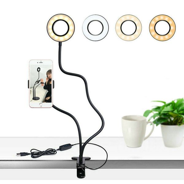 selfie lighting led fill ring light w/phone holder f/p studio youtube live streaming makeup lamp usb powered clip stand
selfie lighting led fill ring light w/phone holder f/p studio youtube live streaming makeup lamp usb powered clip stand